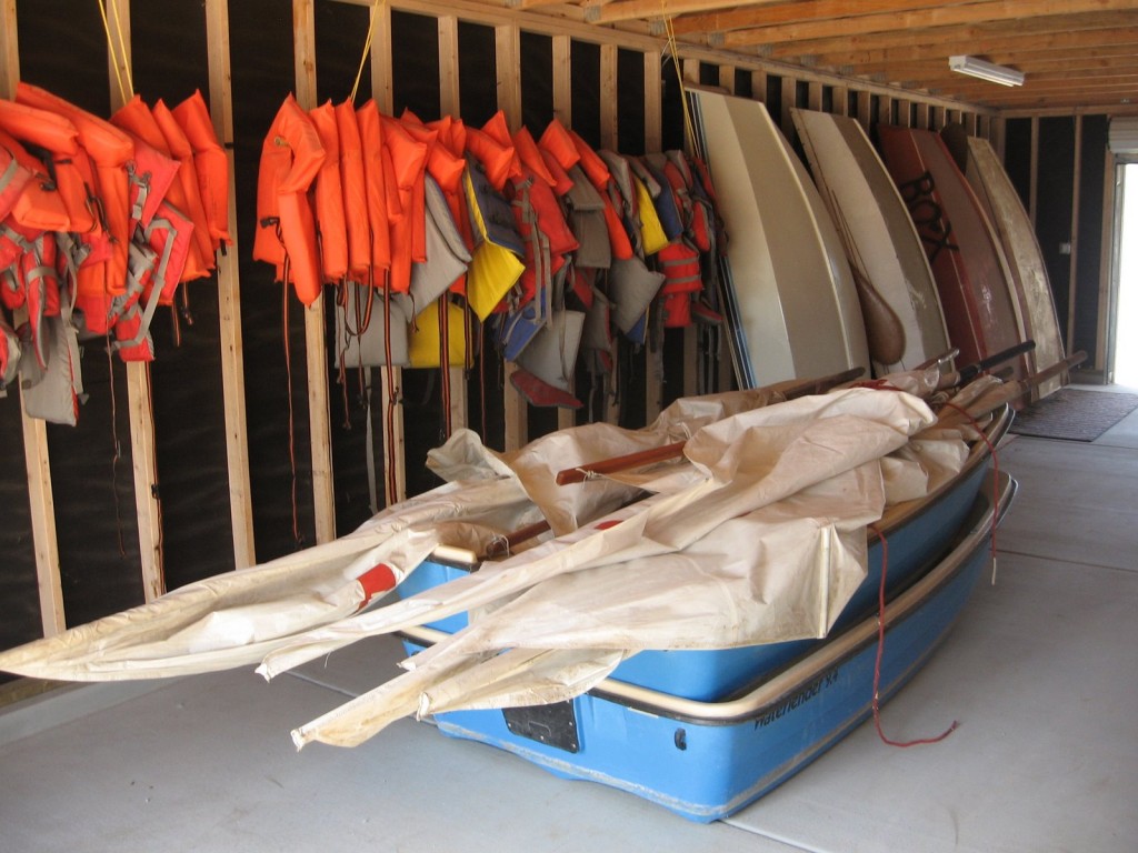 Inside the Boat House