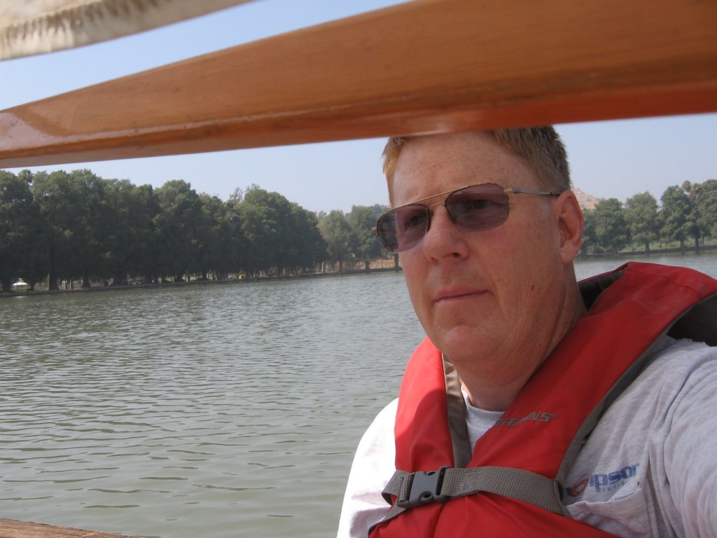 Sailing on Lake Evans at Fairmont Park