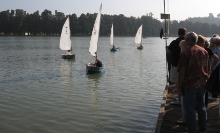 Sailing back to the dock