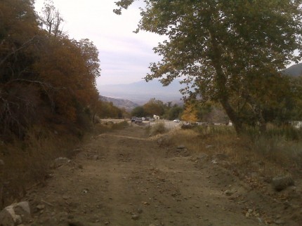 Geocaching in Oak Glen